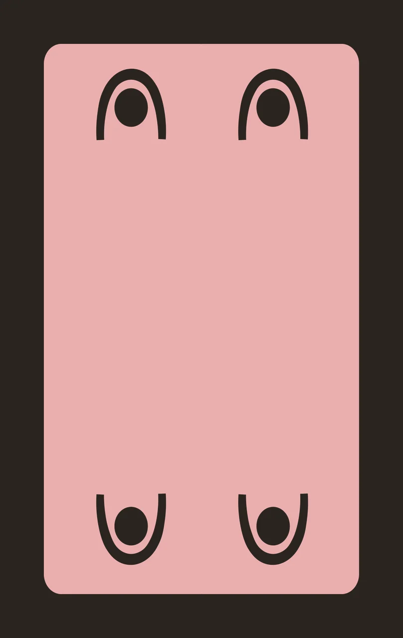 Card Rectangular Black Featuring Four Corner Icons rectangle contrast preview thumbnail