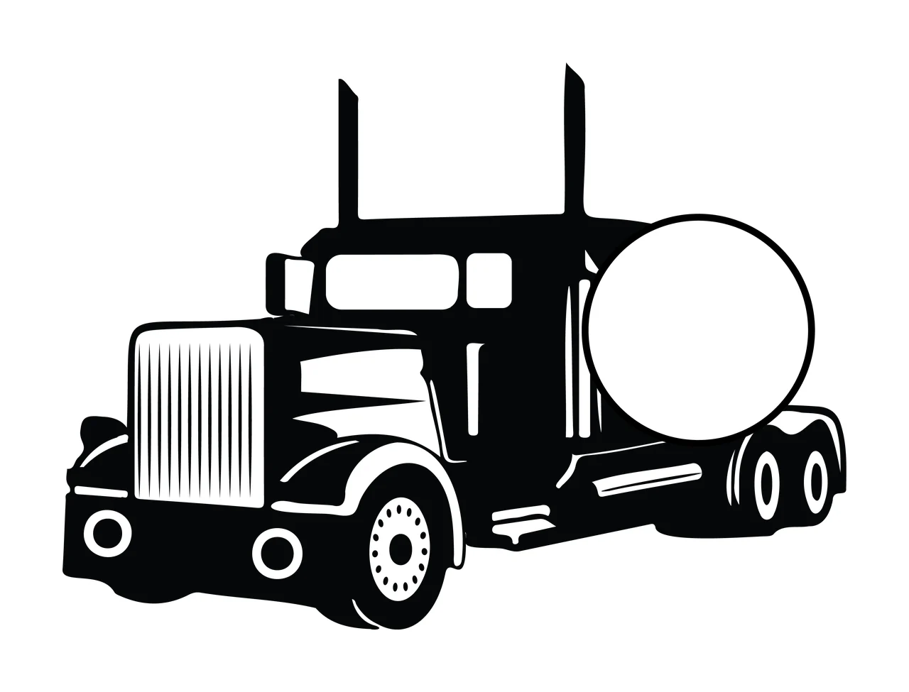 Semi Truck Monogram Character 02 pickup vehicle monster Variation