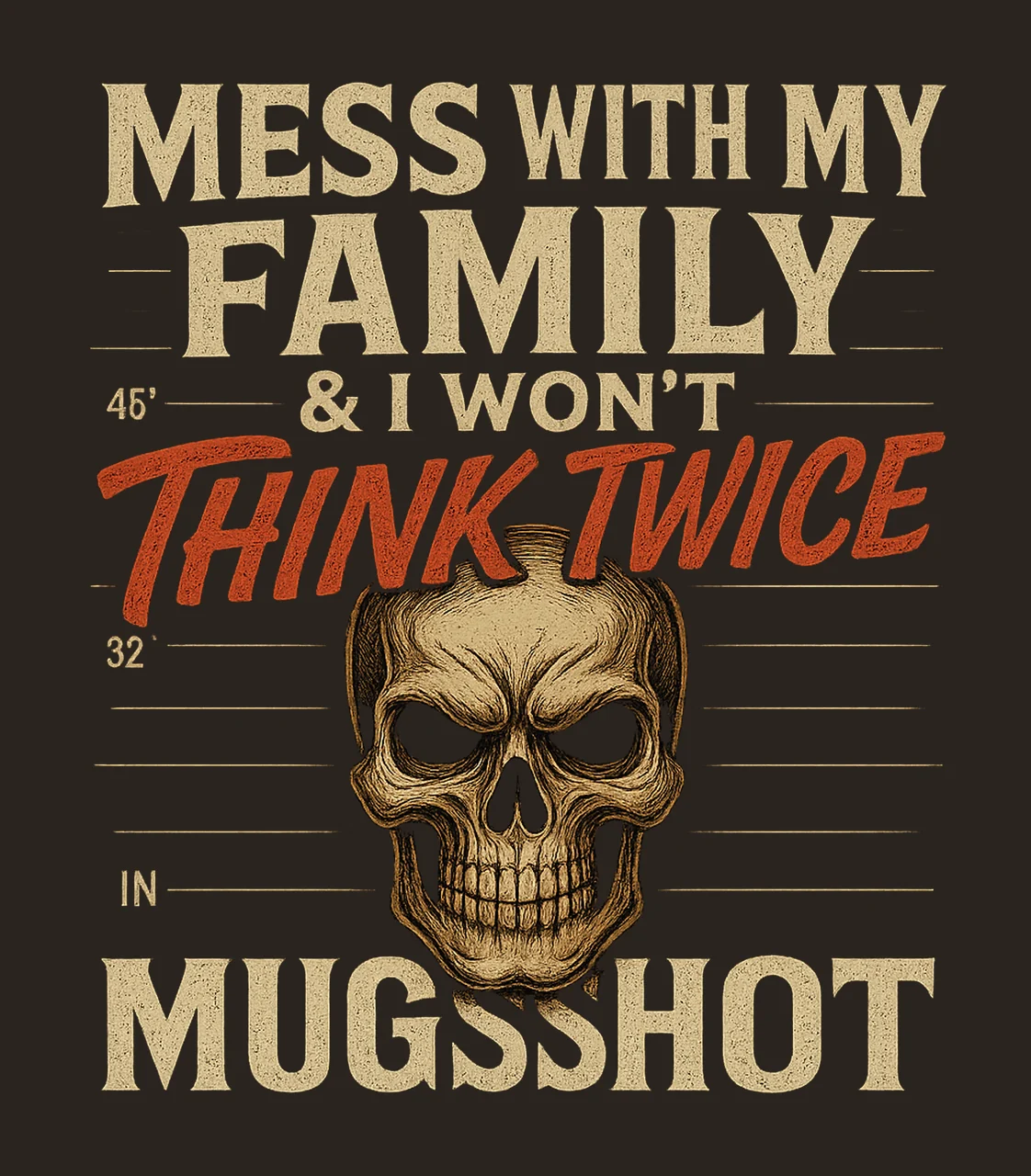 When It Comes To My Children Will Smile In My Mugshot contrast preview thumbnail