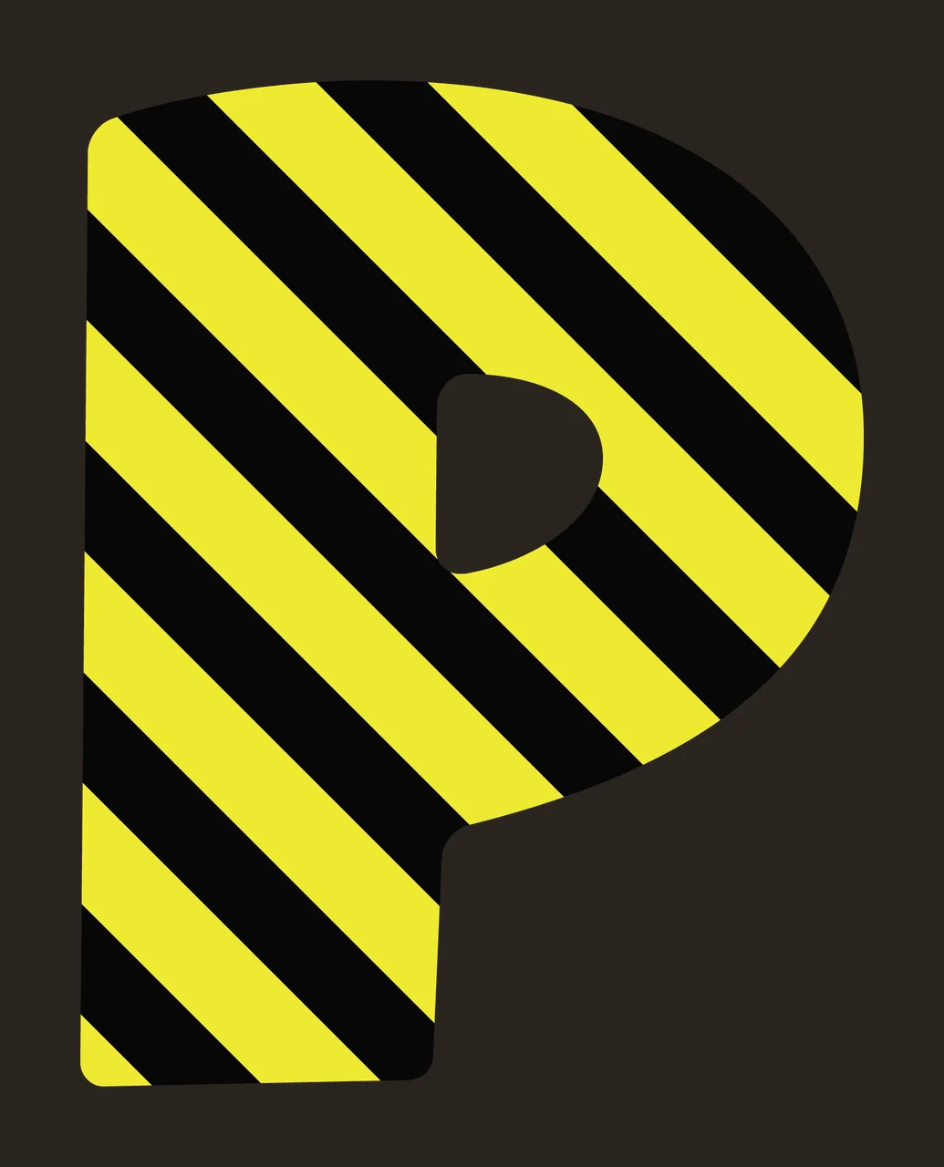 Construction Font Character 06 scalable logo design icon contrast preview thumbnail
