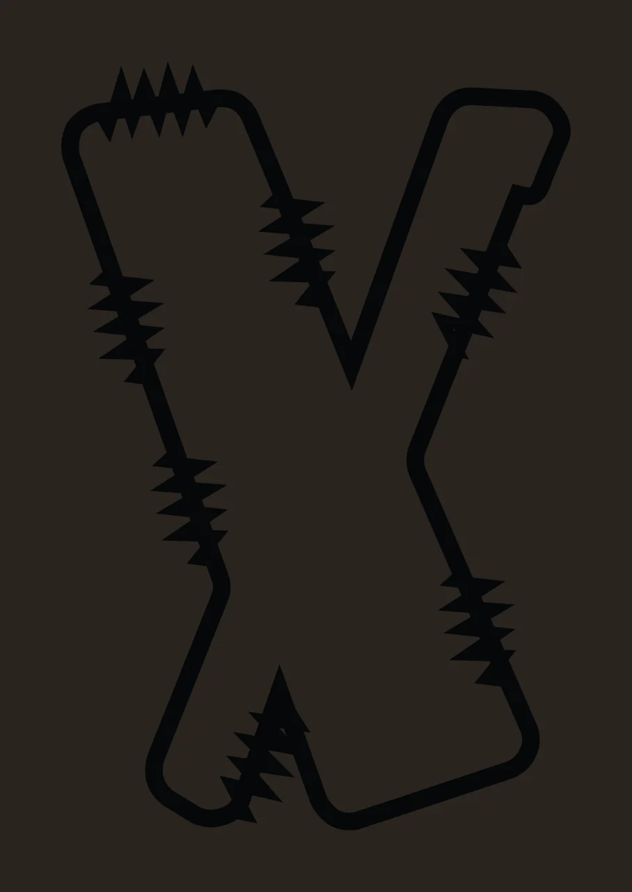 Letters Doodle Character 15 hand drawn sketch whimsical scalable contrast preview thumbnail