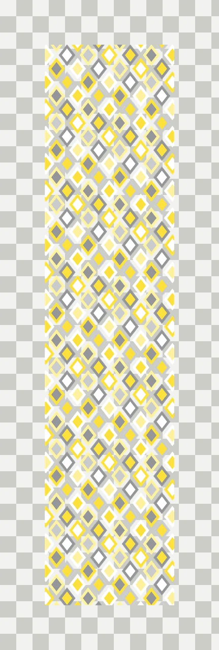 Geometric diamond pattern Illustration with diamonds, rhombus shapes, outlines and geometric grid in yellow, grey and light yellow transparency and detail preview thumbnail