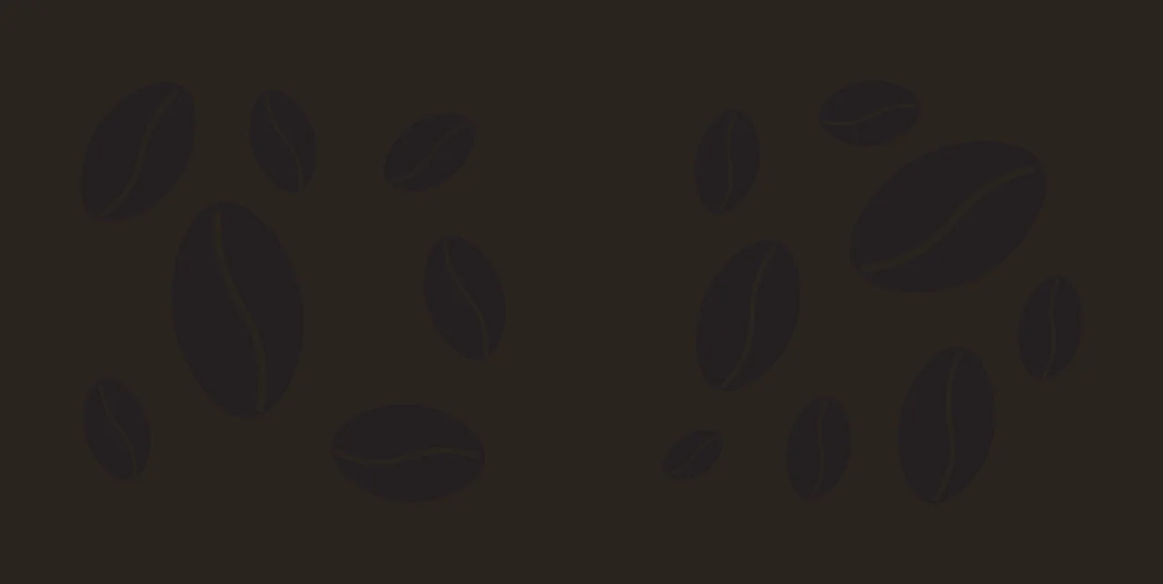 Can Glass Wrap Scattered Roasted Coffee Beans floating bean contrast preview thumbnail