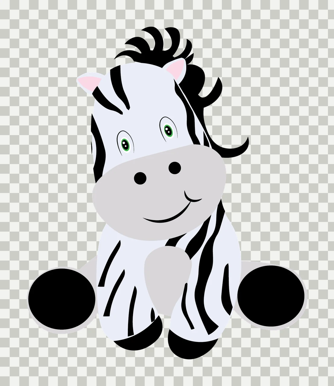Animal Horse Silhouette Sitting Black Graphic mane tail monochrome transparency and detail preview thumbnail