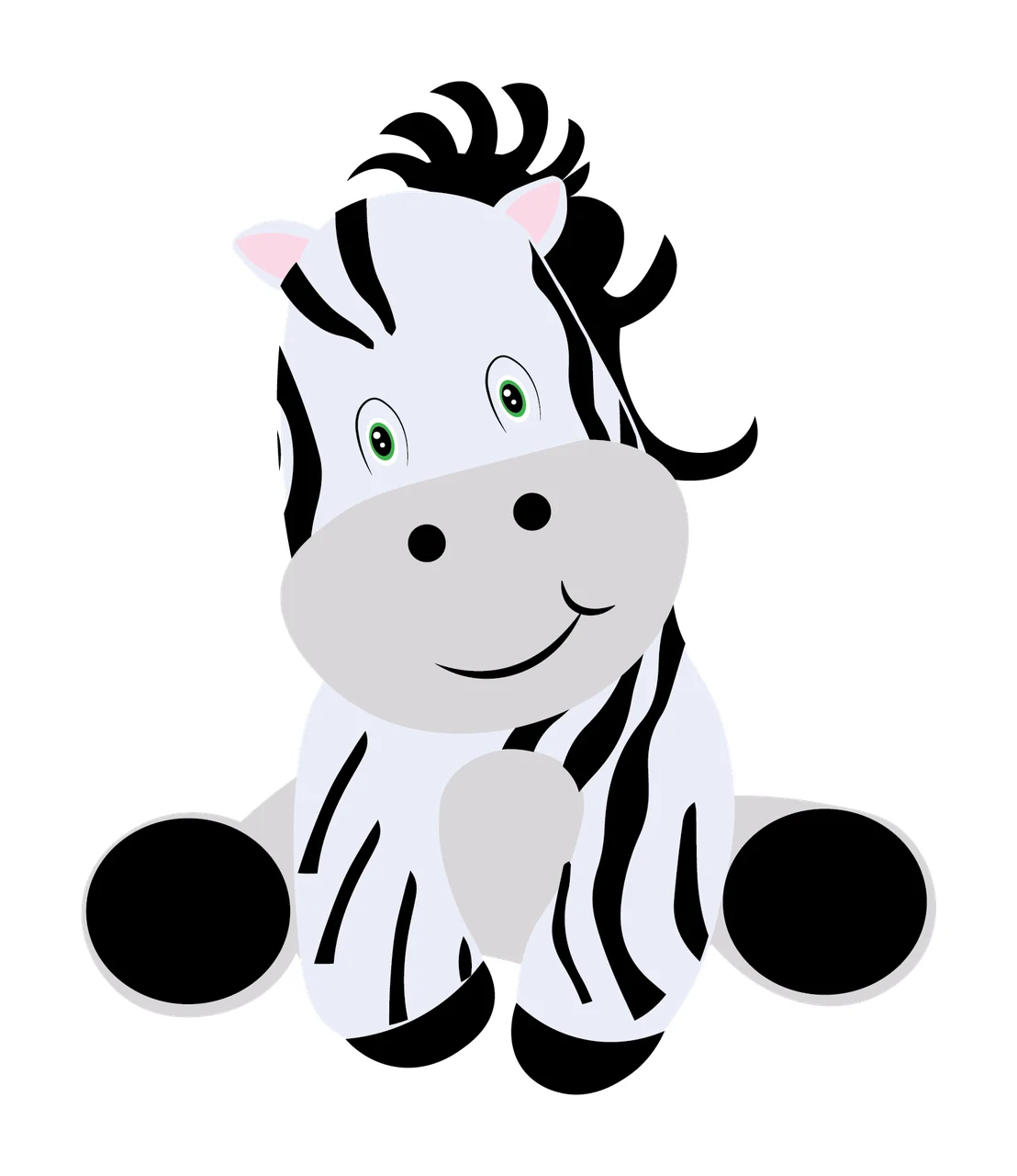 Animal Horse Silhouette Sitting Black Graphic mane tail monochrome