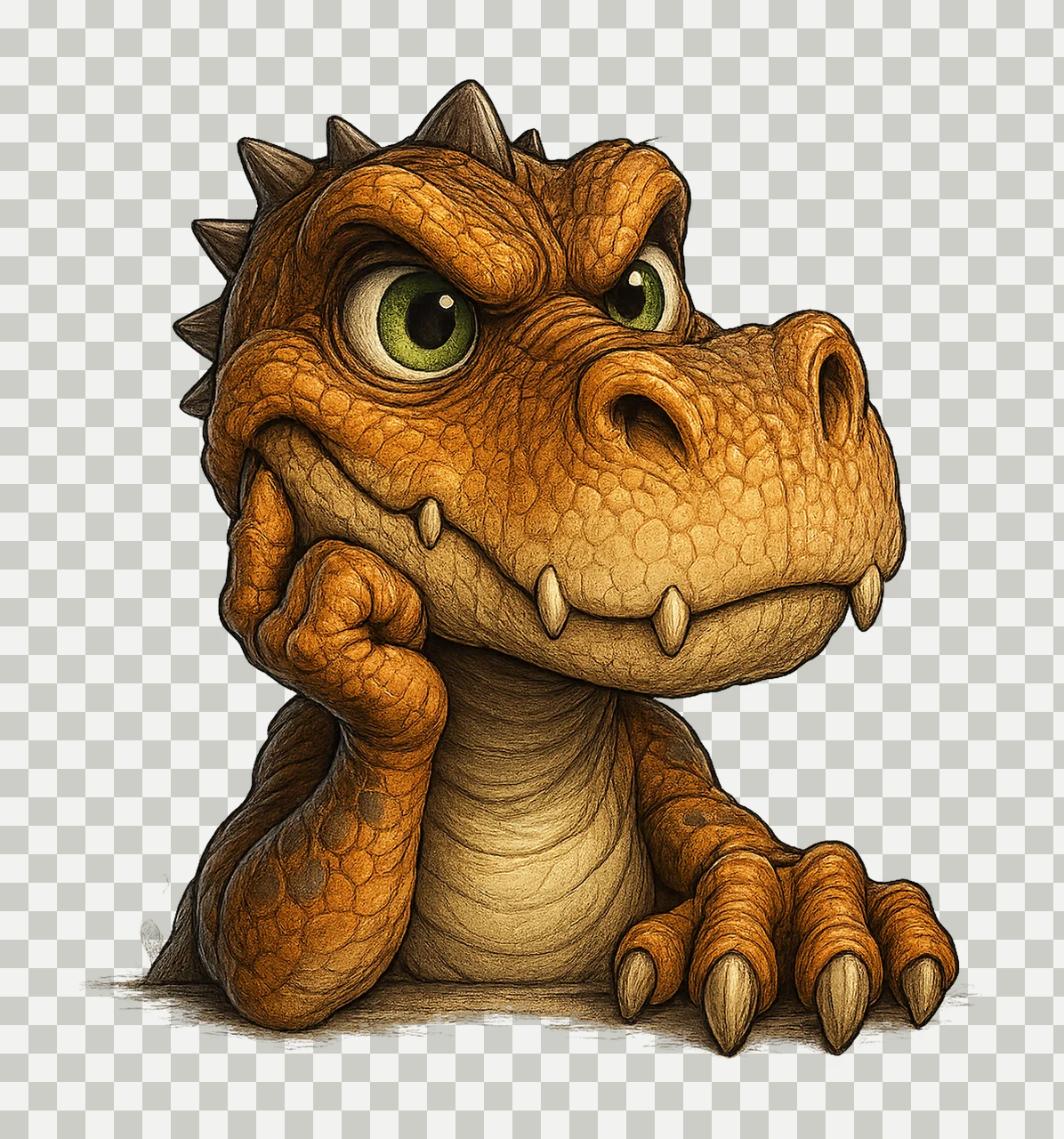 18 Dinosaur Artwork Funny Dino Kids Crafts Birthday Party transparency and detail preview thumbnail