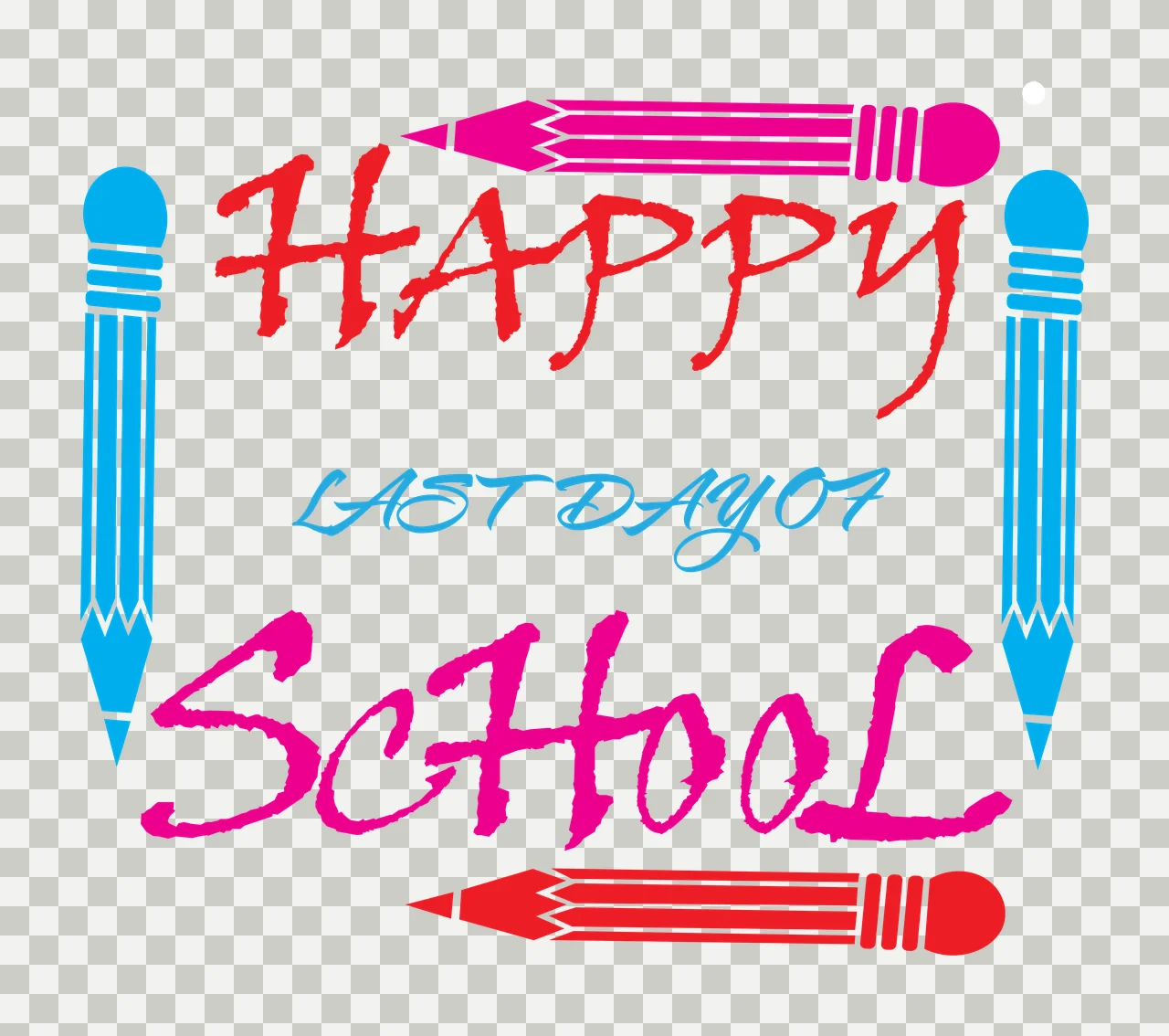 Last School classroom student education back to first day Variation transparency and detail preview thumbnail