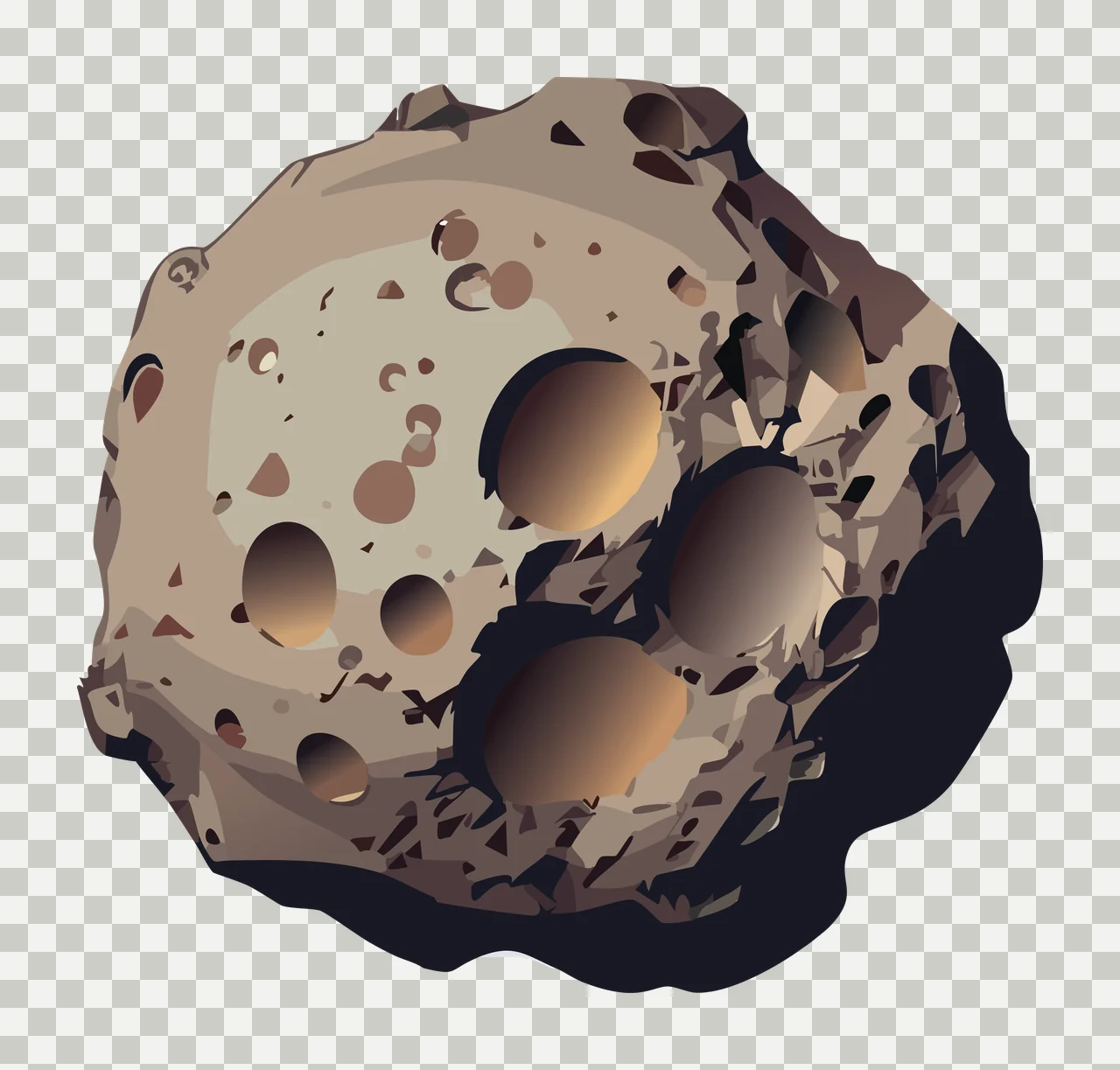 Abstract Charcoal Texture Circular Composition shape circles transparency and detail preview thumbnail