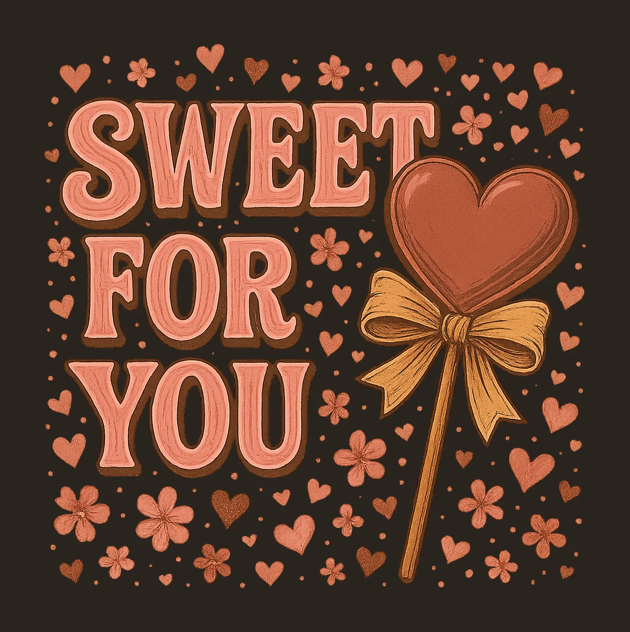 Retro Valentine Sucker Funny Valentine Shirt Design Cute contrast preview thumbnail