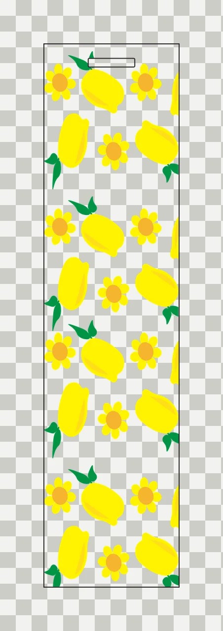 Lemon And Flower Repeating Pattern Lemons minimalist black transparency and detail preview thumbnail