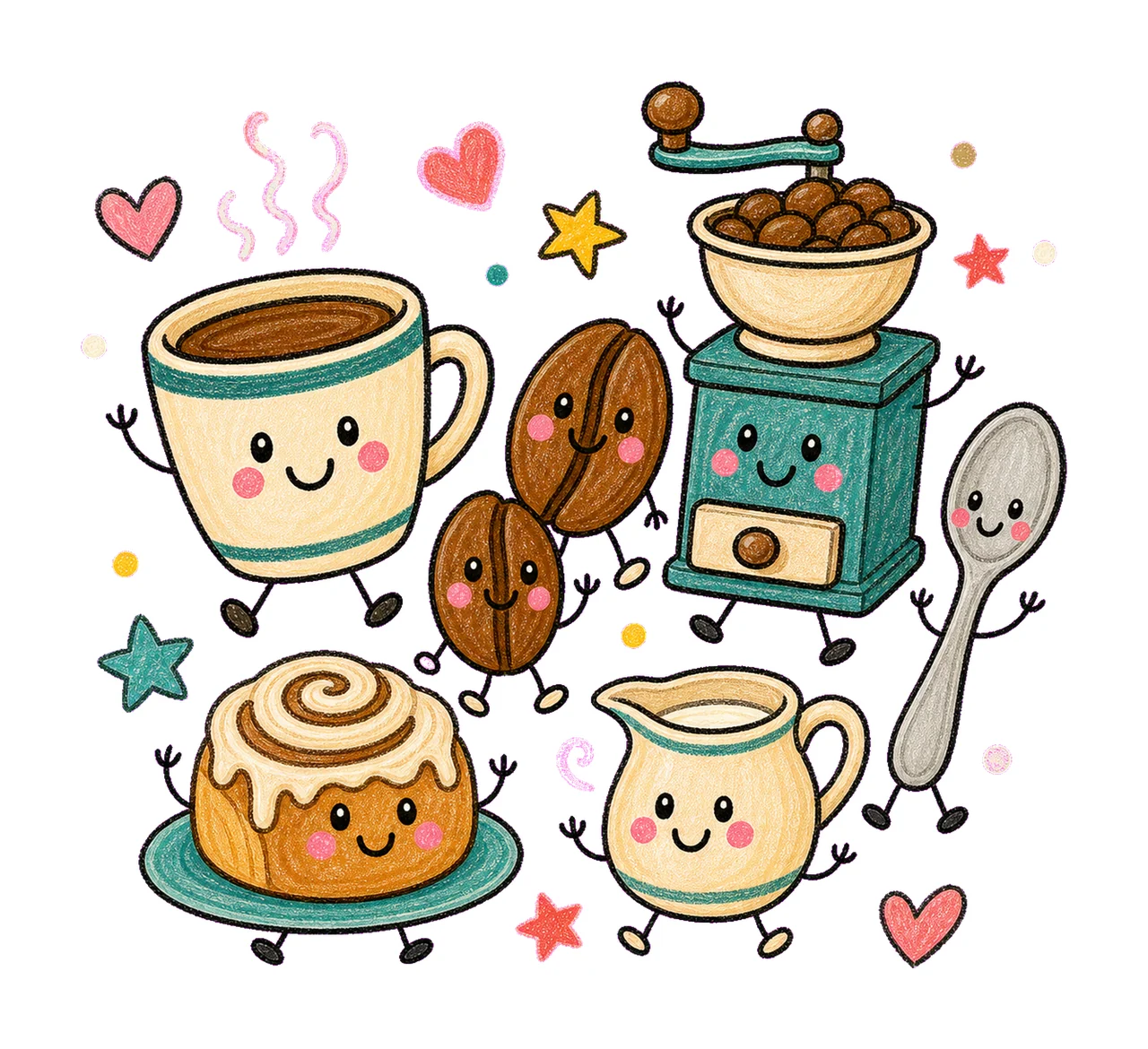 national coffee day 04 cozy crayon sublimation instant shirt