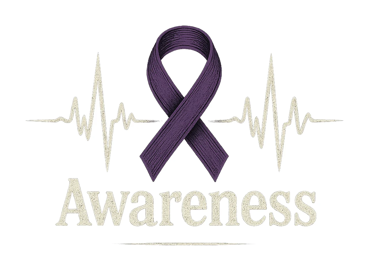 Alzheimer Awareness Shirt Purple Ribbon Design Memories