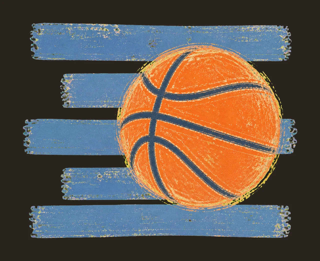 Basketball Stripes Preppy Shirt Design Trendy Variation A contrast preview thumbnail