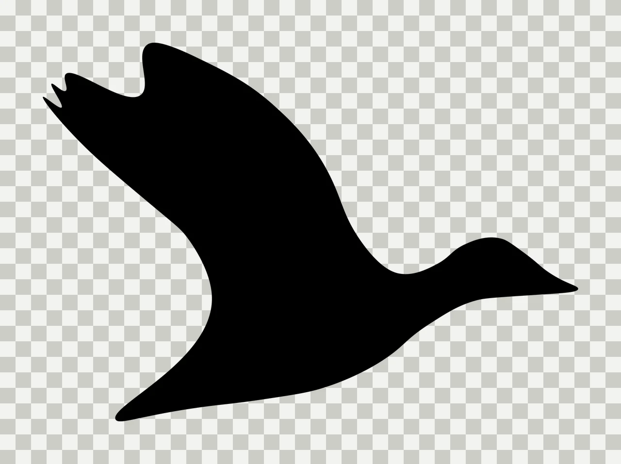 Can Glass Wrap Flying Bird Silhouette transparency and detail preview thumbnail