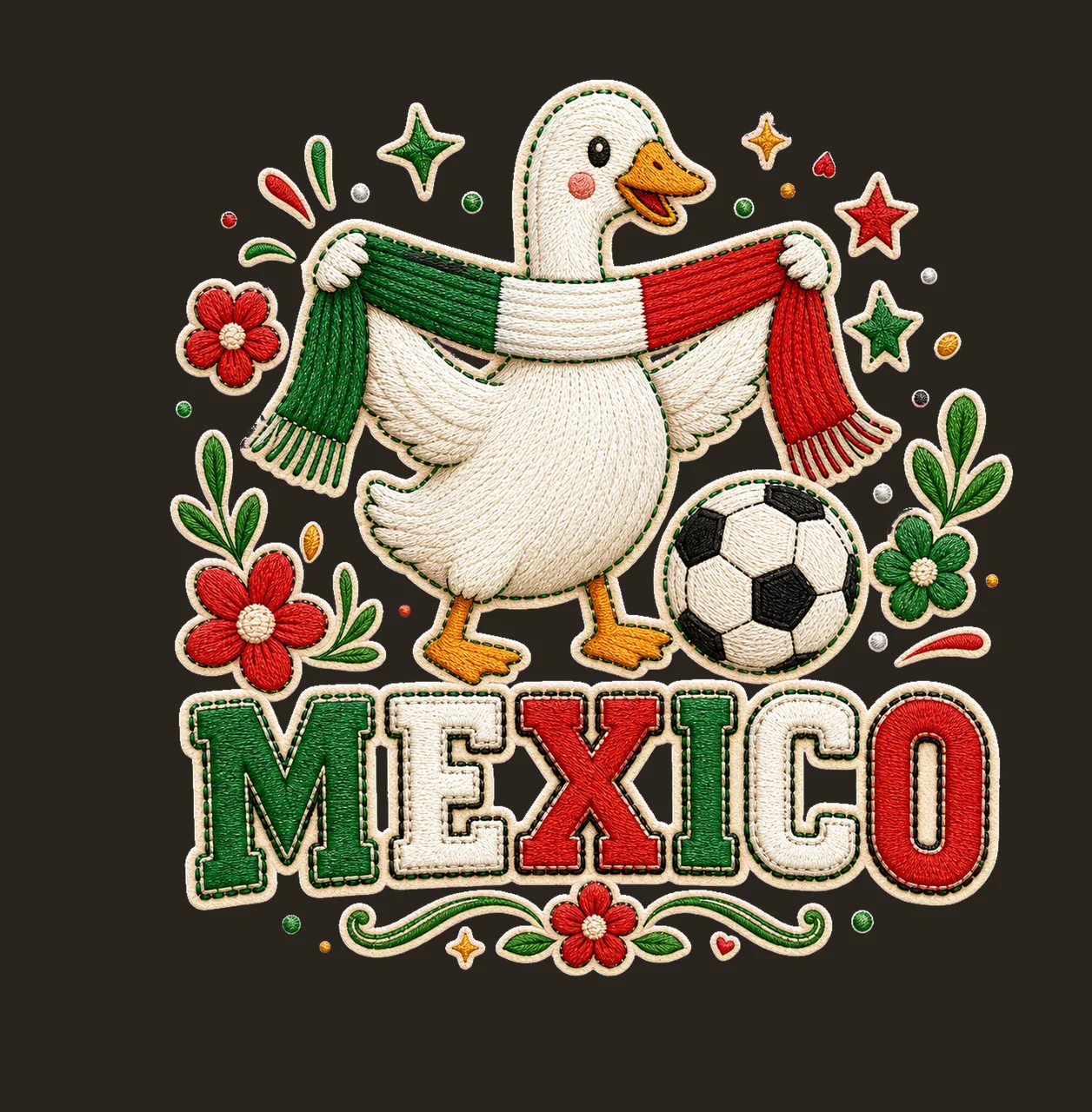 Mexico Soccer Goose sublimation instant shirt Variation B contrast preview thumbnail