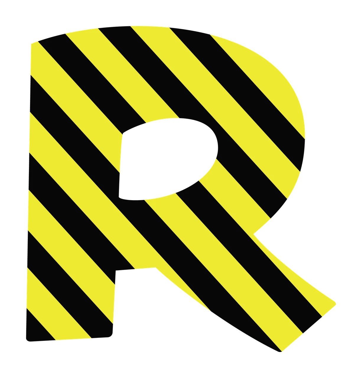 Construction Font Character 08 scalable logo design icon