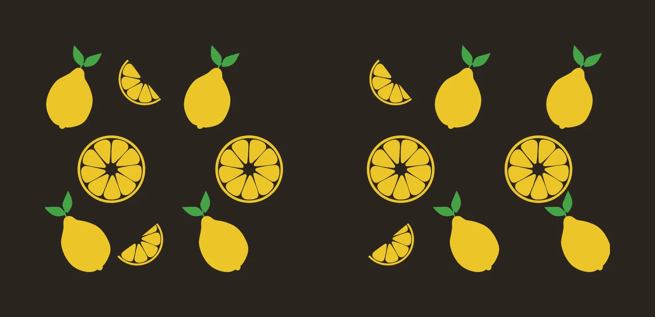 Can Glass Wrap Black Citrus Fruit Slice Pattern slices repeating contrast preview thumbnail