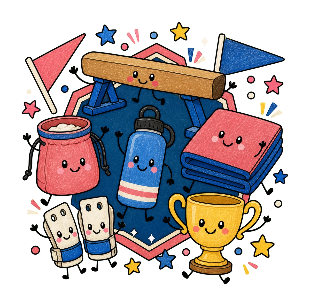 gymnastics 03 retro varsity sublimation instant shirt design