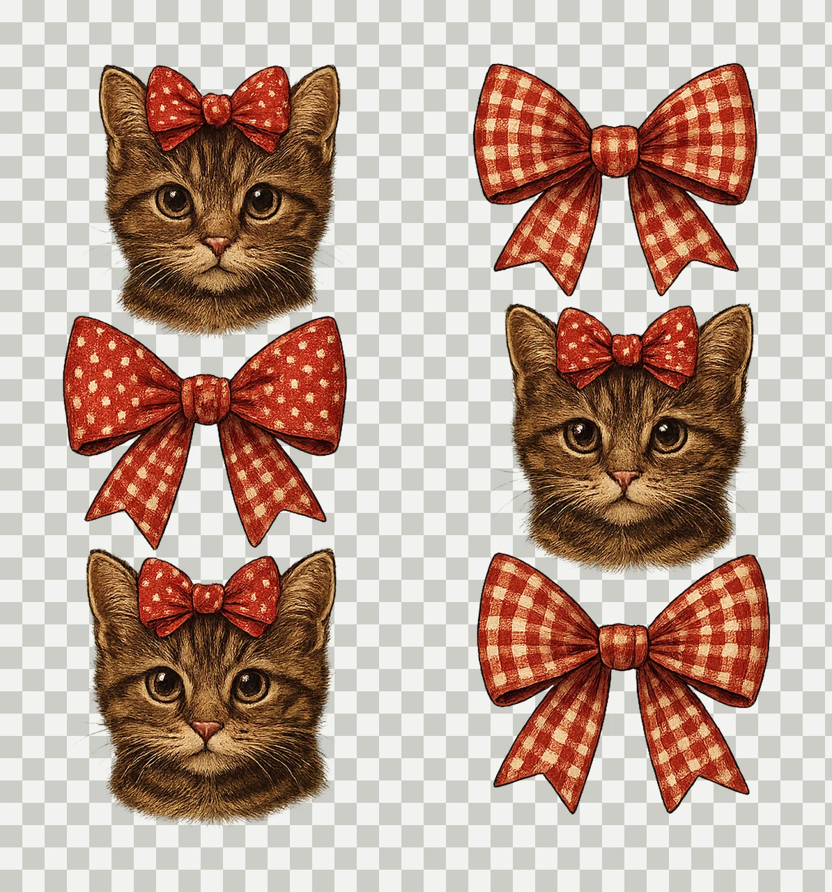 Highland Cow Coquette Valentine Heifer Design Western Cow transparency and detail preview thumbnail