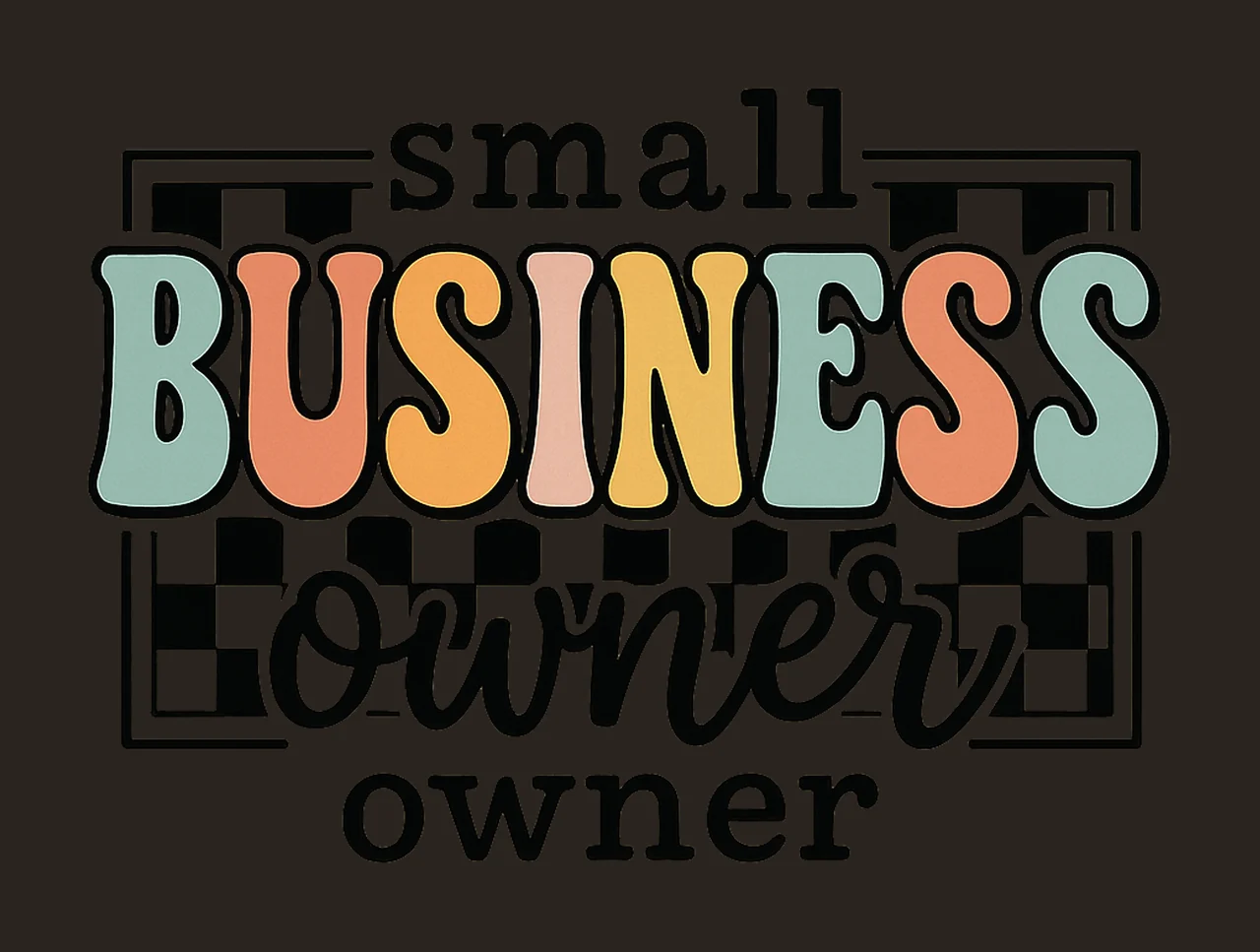 Small Business Owner Shop Local Sublimation Design Craft contrast preview thumbnail