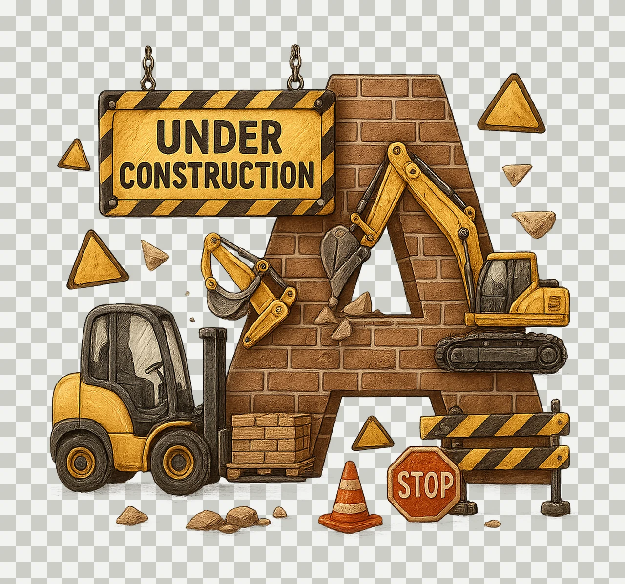 Digging Being Artwork Family shirt Design Excavator Birthday transparency and detail preview thumbnail