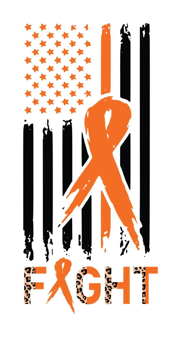 Ribbon On Distressed Flag stripes stars black white 1 F16 cancer big