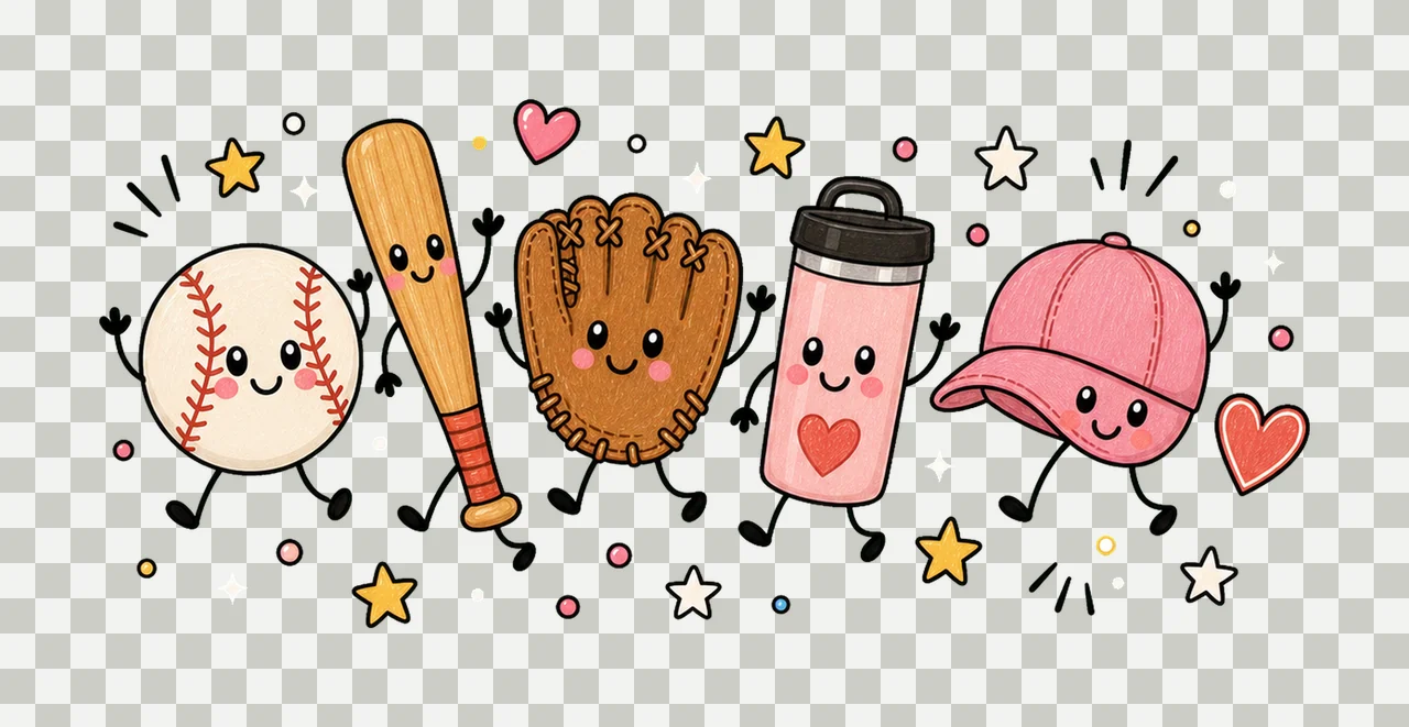 baseball mom generic 01 walking lineup sublimation instant transparency and detail preview thumbnail