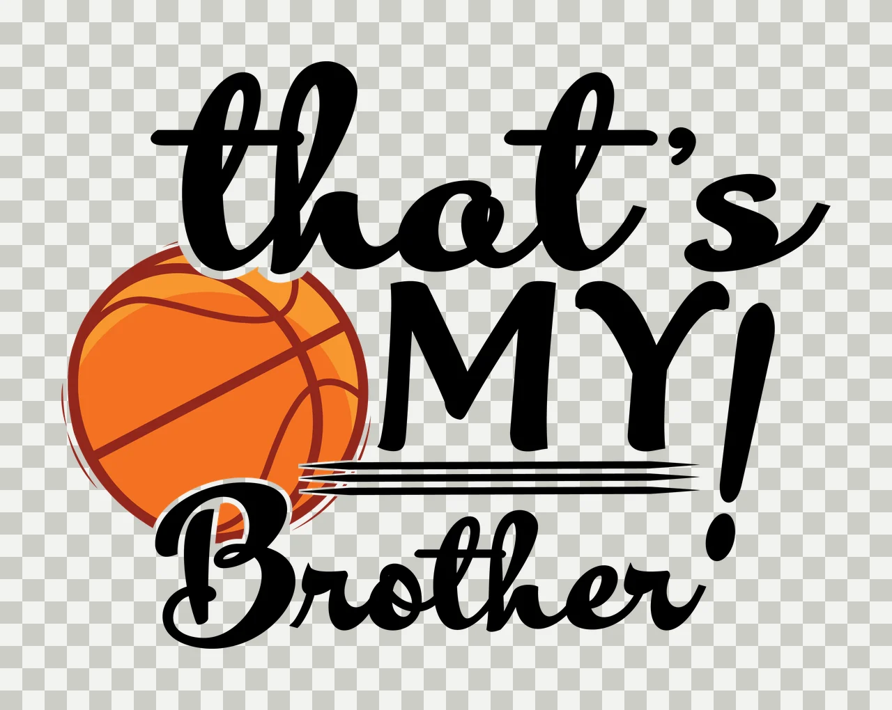 Is Ball Basketball Text arrangement graphic silhouette black transparency and detail preview thumbnail