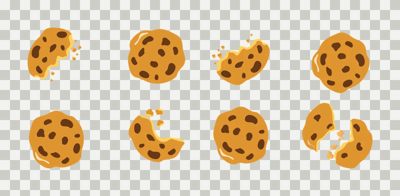 Can Glass Wrap Set Of Black Cookie Silhouettes cookies biscuits transparency and detail preview thumbnail