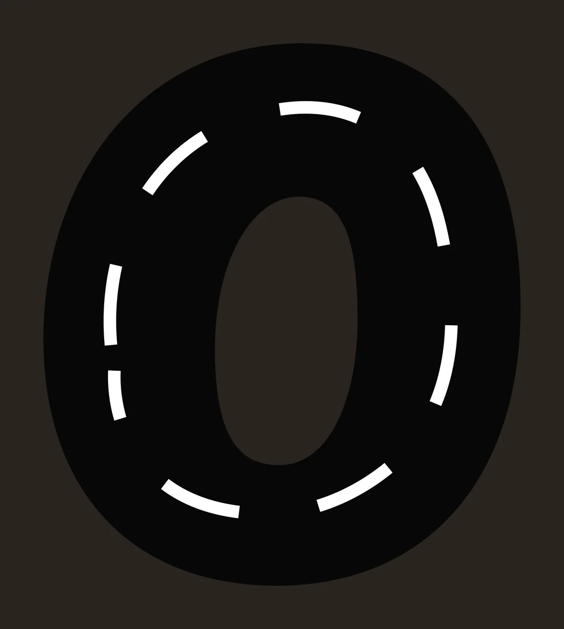 Race Track Font Character 05 racing checkered flag speedway contrast preview thumbnail