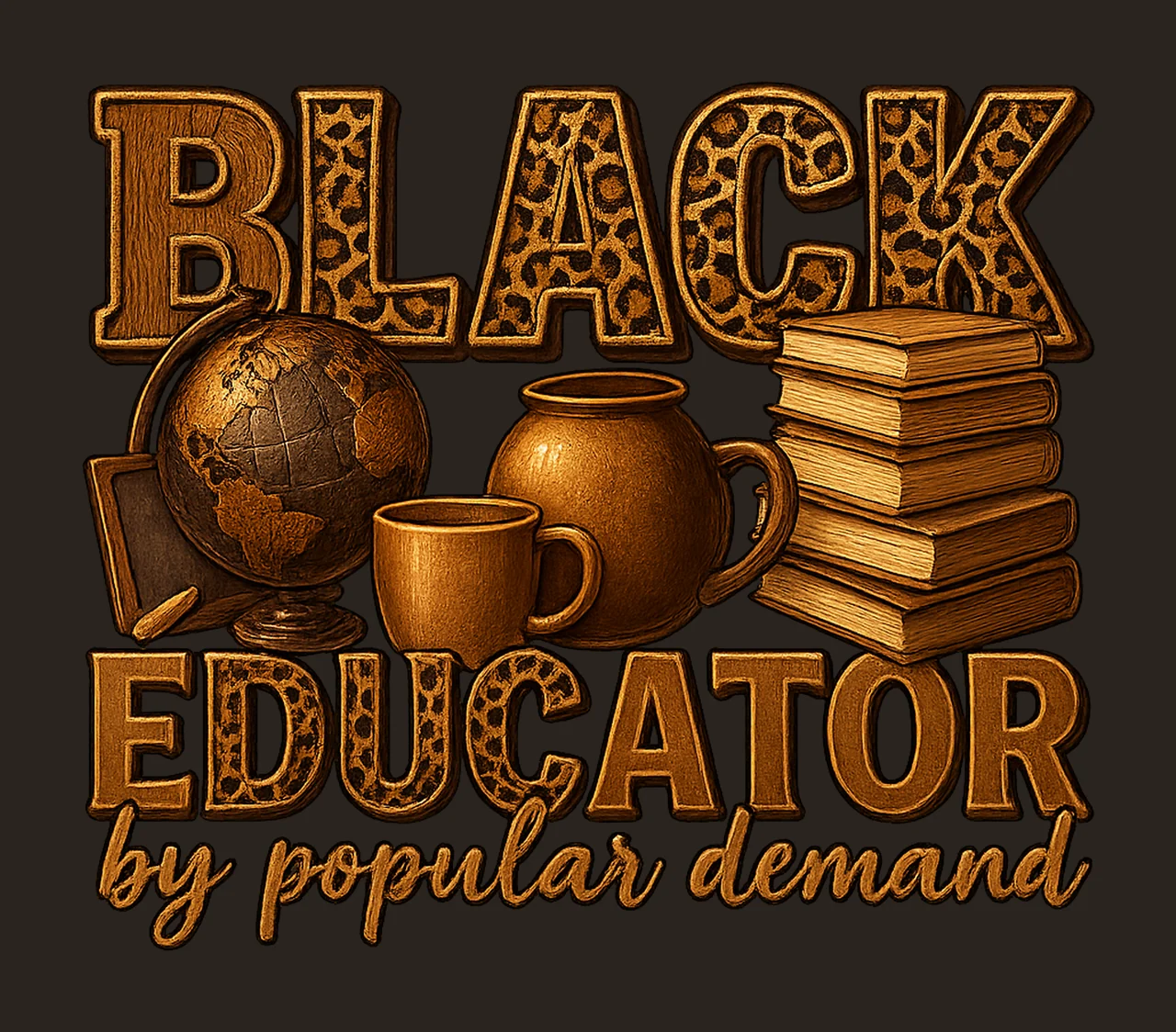 Black Educator Shirt Am Black History Design African contrast preview thumbnail
