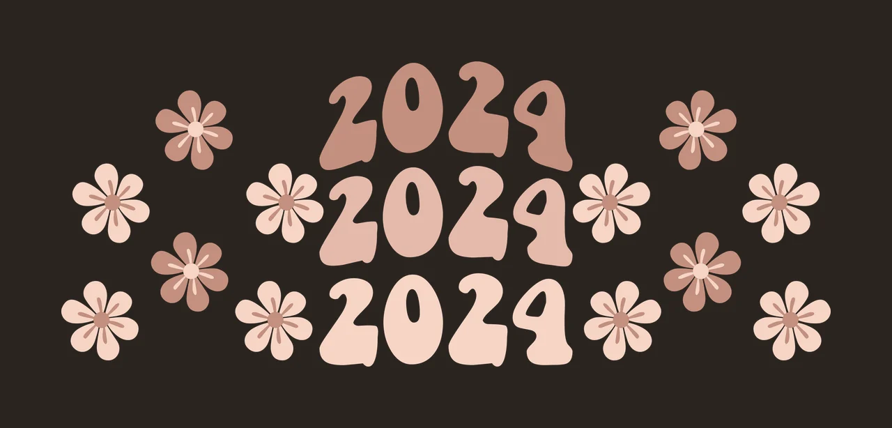 Can Glass Wrap 2024 2024 2024 Retro Typography number patterned contrast preview thumbnail