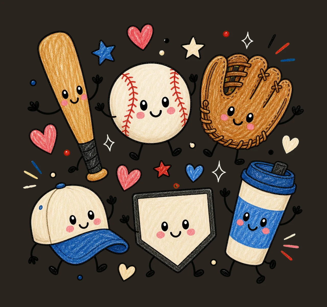 baseball mom generic 04 cozy crayon sublimation instant contrast preview thumbnail