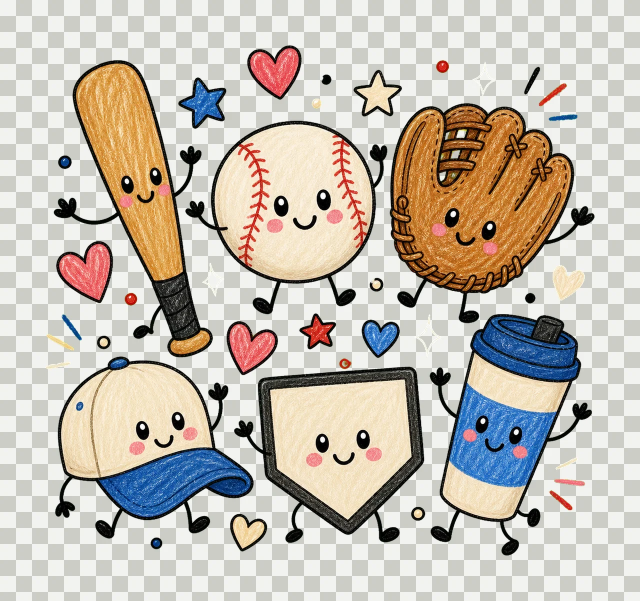 baseball mom generic 04 cozy crayon sublimation instant transparency and detail preview thumbnail