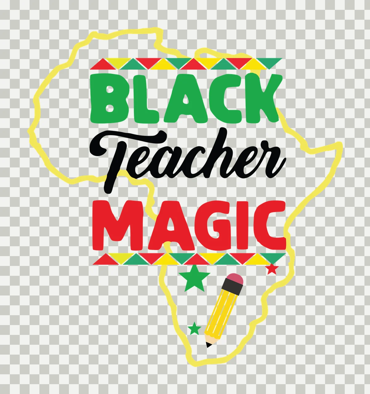 Black Text Inside A Large Continent Silhouette Shape enclosing transparency and detail preview thumbnail
