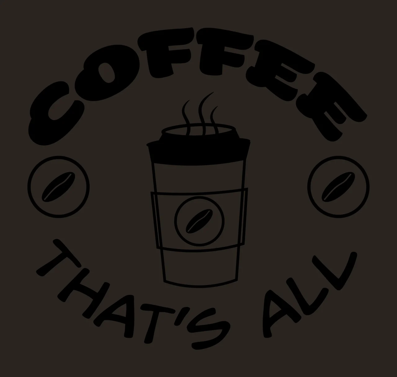 Can Glass Wrap Coffee That S All Cup steaming bean steam black contrast preview thumbnail