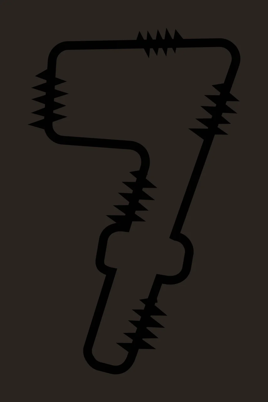 Letters Doodle Character 23 hand drawn sketch whimsical scalable contrast preview thumbnail