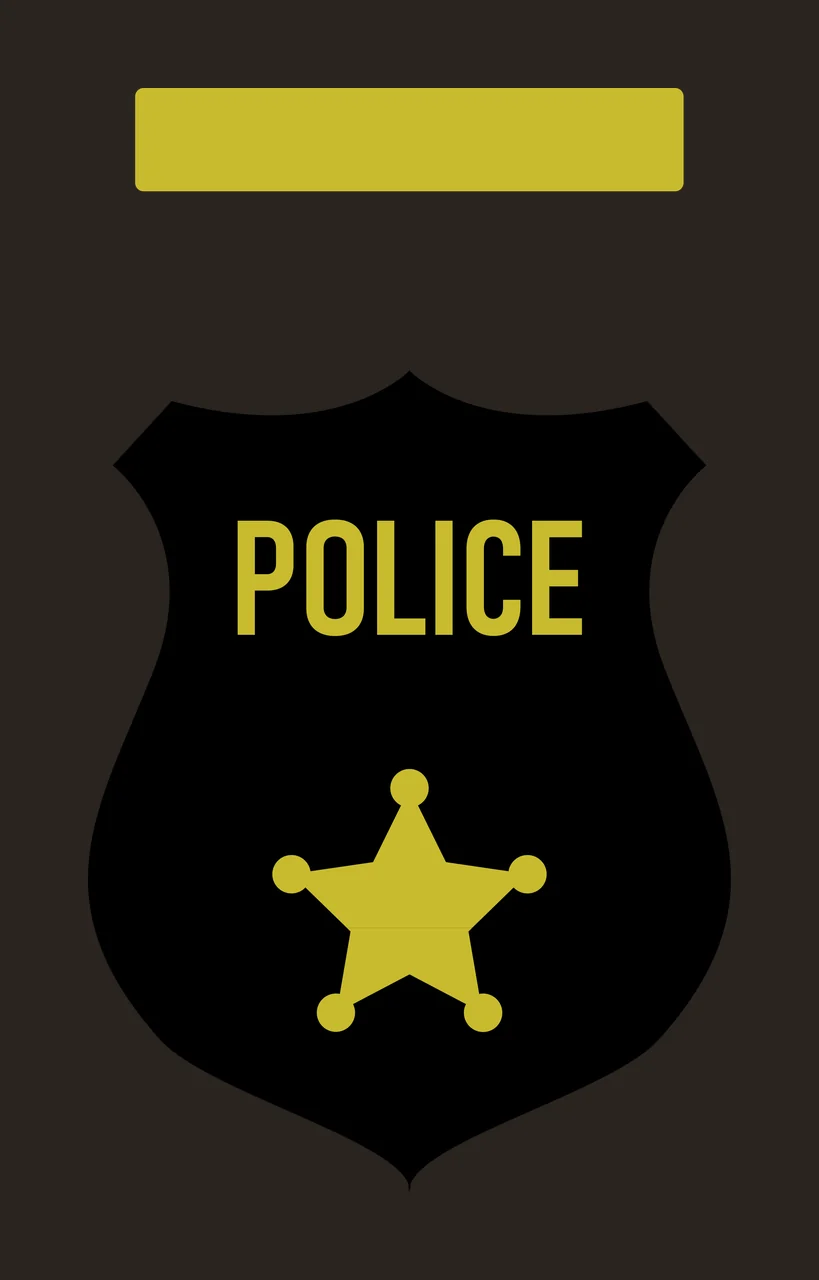 Black Shield Icon With Rectangular Bar Placed Above display contrast preview thumbnail
