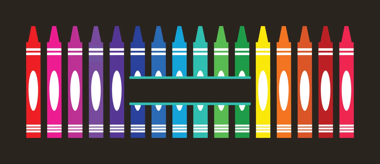 Can Glass Wrap Crayons Aligned With Text Gap contrast preview thumbnail