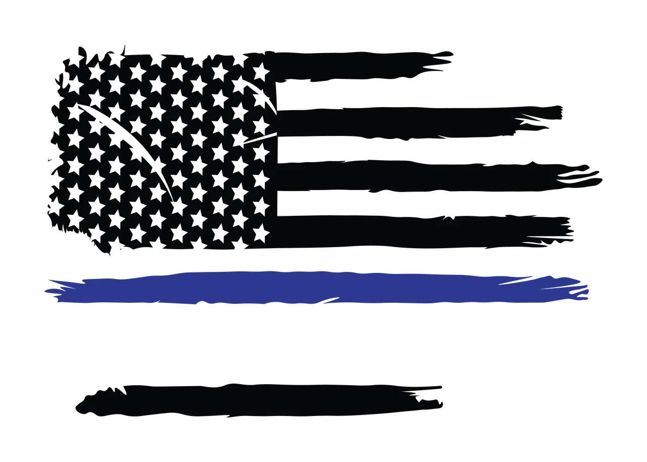 Flag American Distressed Horizontal Striping stars stripes