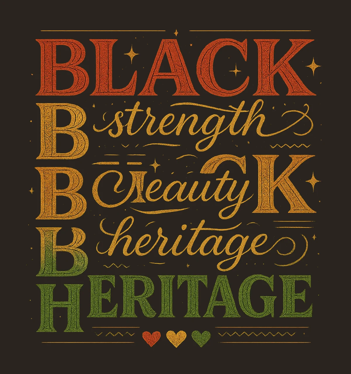 Black History Black History Month Sublimation Design African contrast preview thumbnail