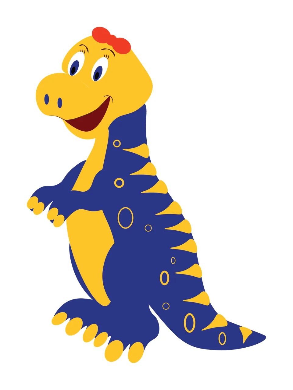 Dinosaur Silhouette In Black Profile standing white cartoon