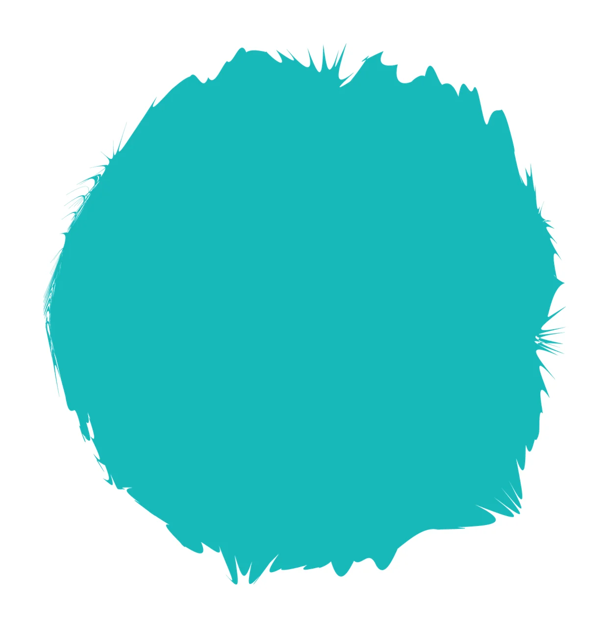 Brush Black Circle With Rough Textured Edges texture round