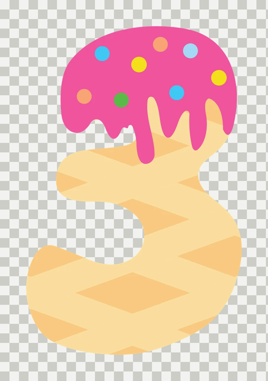 Ice Cream Font Character 21 scalable logo design icon transparency and detail preview thumbnail