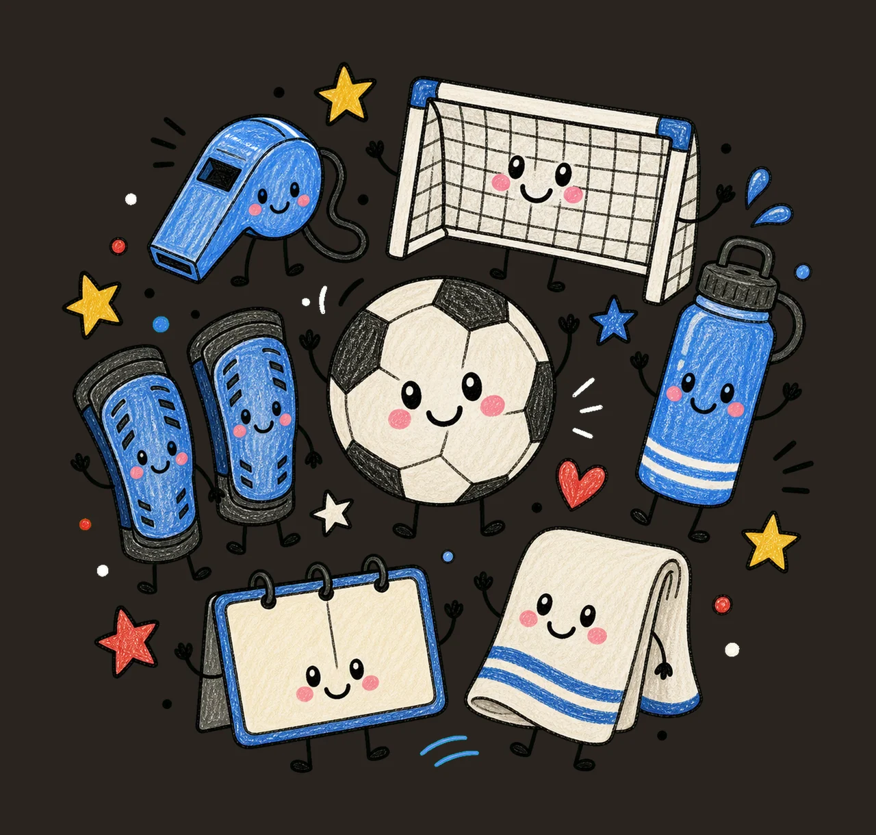 soccer game day 04 cozy crayon sublimation instant shirt contrast preview thumbnail