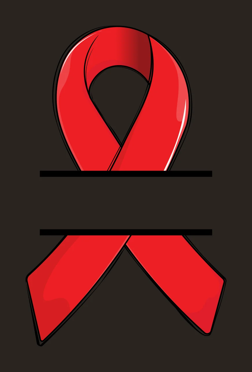Ribbon Black Awareness Split Icon horizontal line flat graphic contrast preview thumbnail
