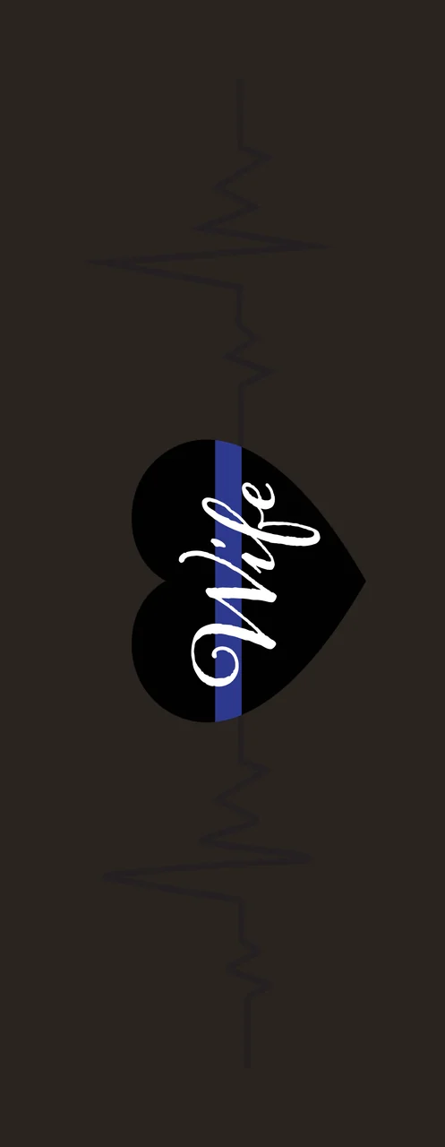 Heart Beat Pulse Vertical Graphic intersecting line minimalist contrast preview thumbnail