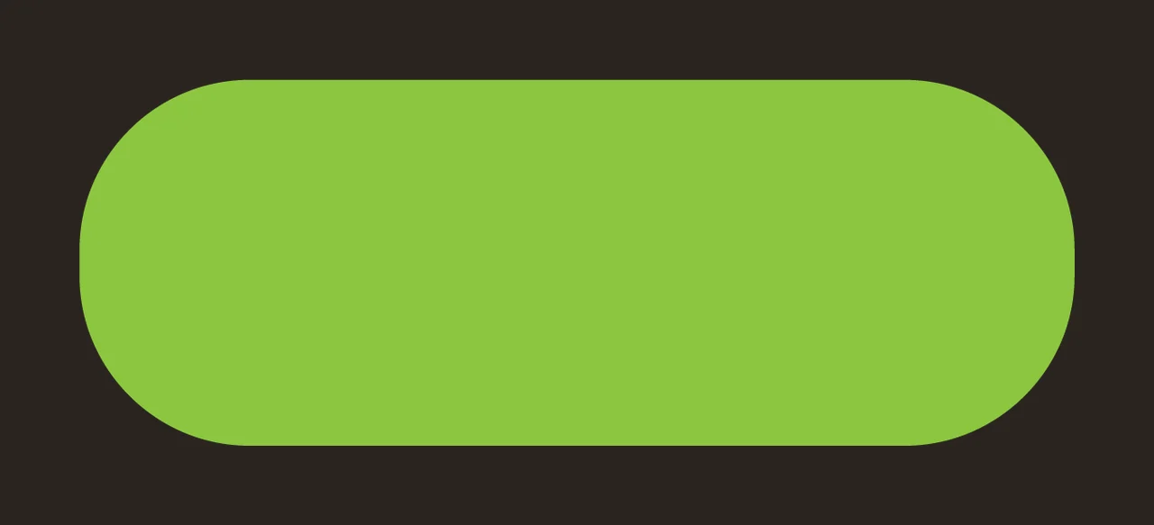 Small Black Horizontal Pill Shape Centered On White minimalist contrast preview thumbnail