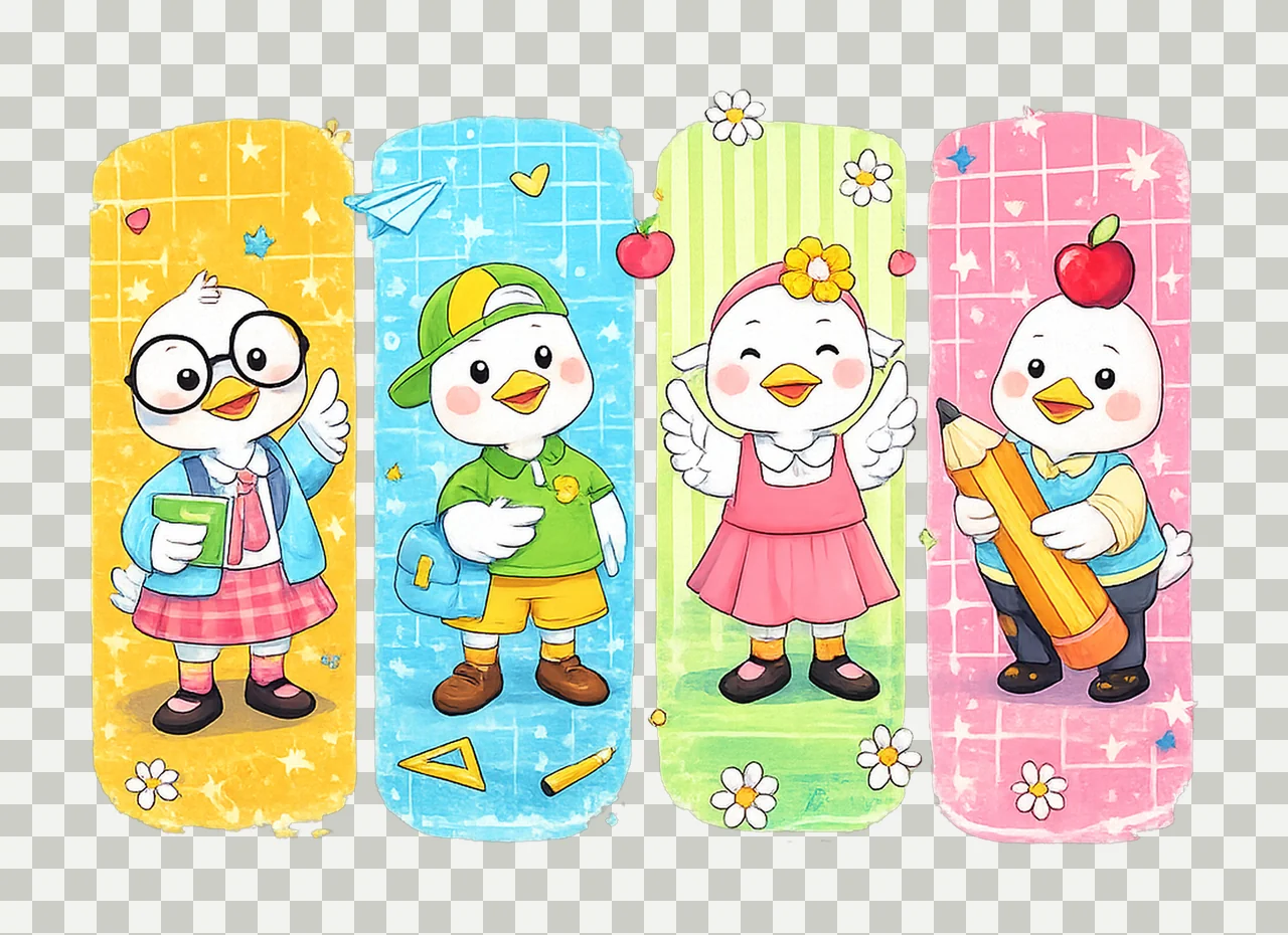 Coquette Teacher Goose 100 Days Colorful 100 Days Smarter transparency and detail preview thumbnail