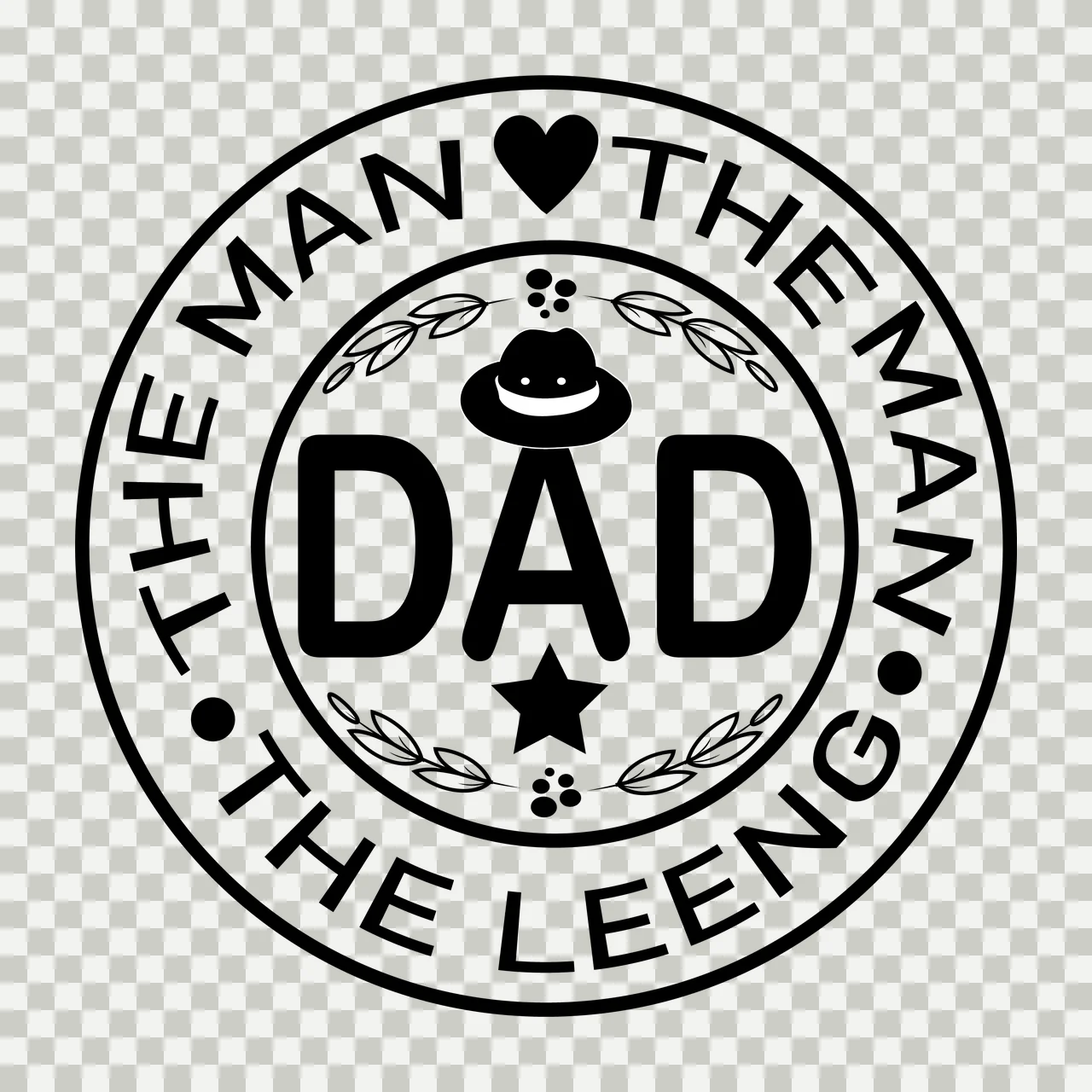 Dad Illustration father papa fatherhood fathers day gift Variation transparency and detail preview thumbnail